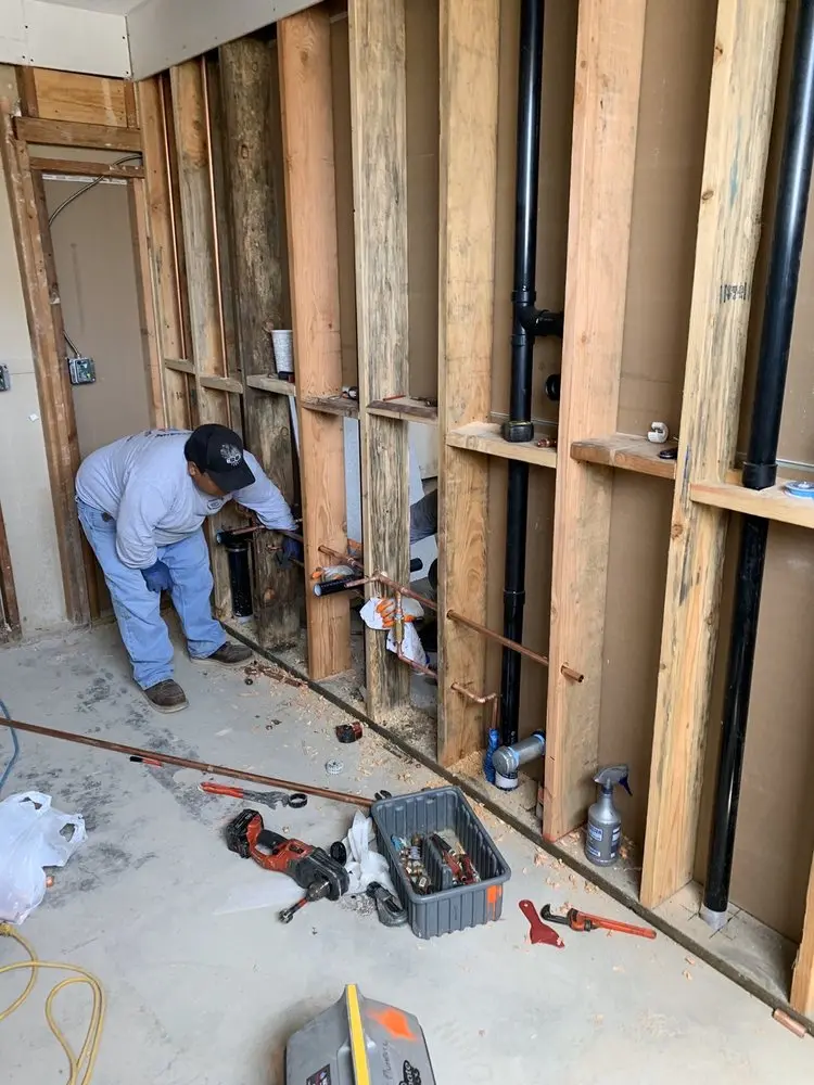Commercial rough-in plumbing for Commercial Plumbing in New Kingman-Butler